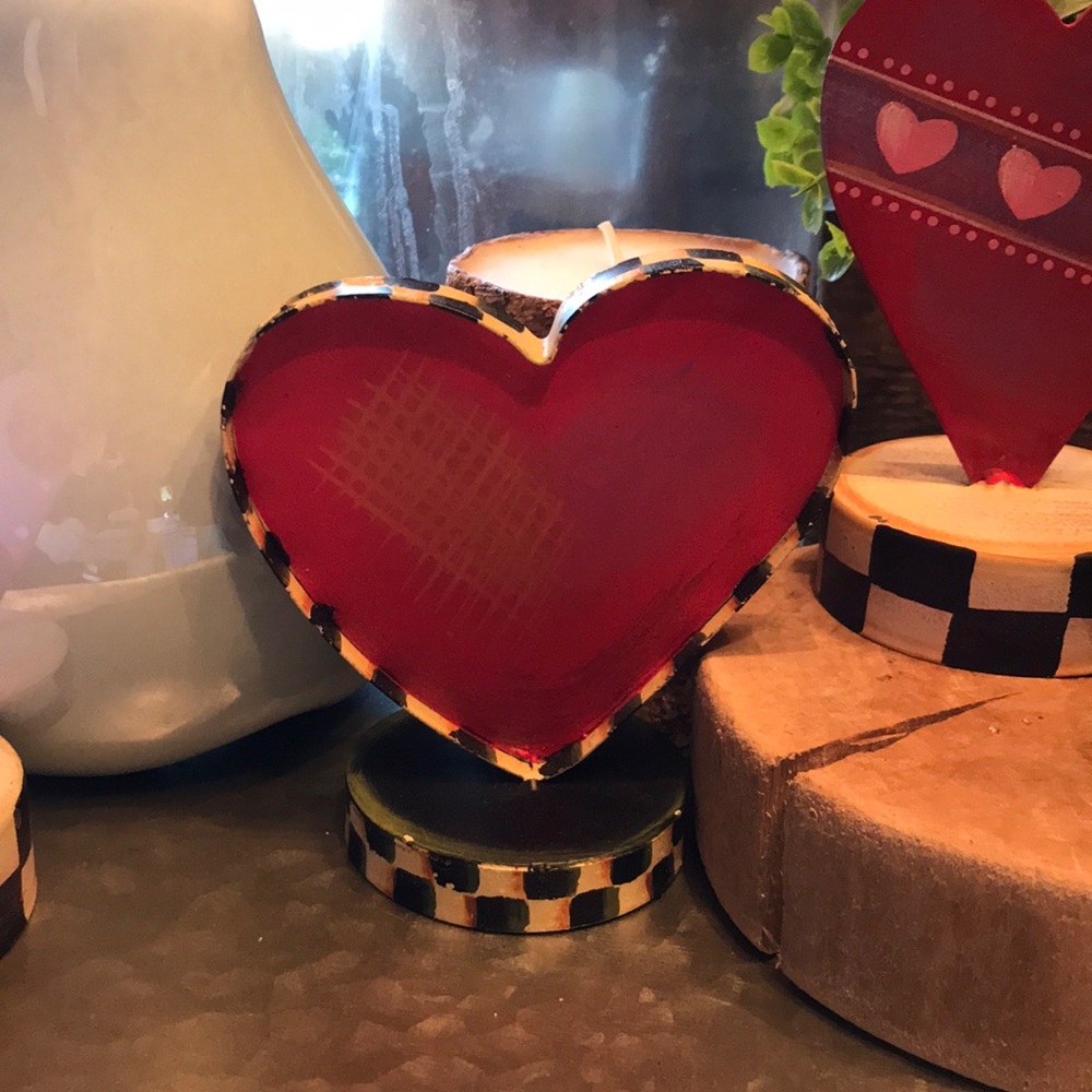 Heart Decor Jar Topper Set - Picture 4 of 14